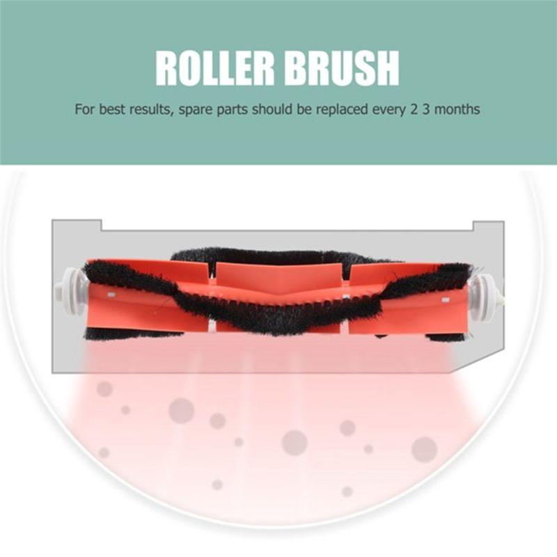 ABUL-Main Brush Cover And Roller Brush Main Brush For Xiaomi Roborock W10 / W10 Pro Robot Vacuum Cleaner Replacement Parts