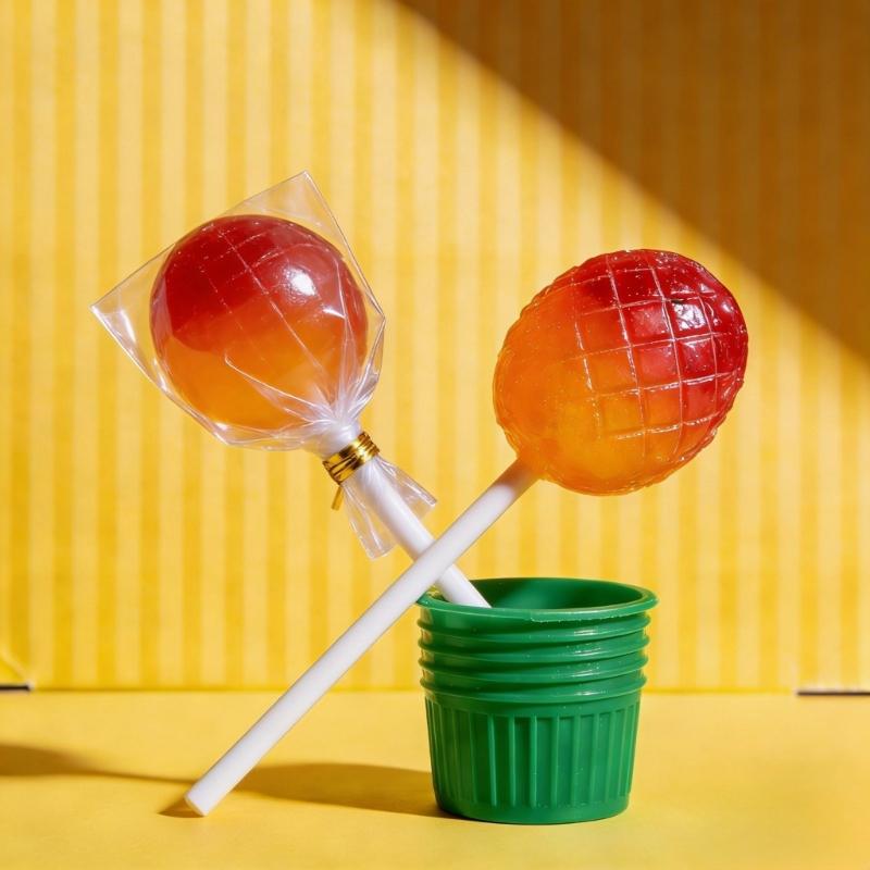 300Pcs Lollipop Cake Treat Bag Set Paper Lollipop Stick Chocolate Candy Wrappers for Gift Giving and Celebration