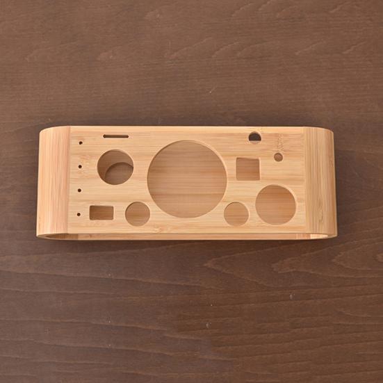 Wooden 9-Piece Bartender Tool Holder Stand Bamboo Cocktail Shaker Set Organizer Storage Display Rack Free Standing Bartender Kit Holder