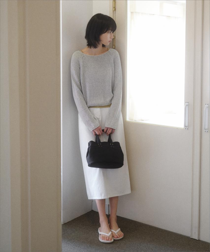 Mango Many Please Beam Canvas Bag_Black