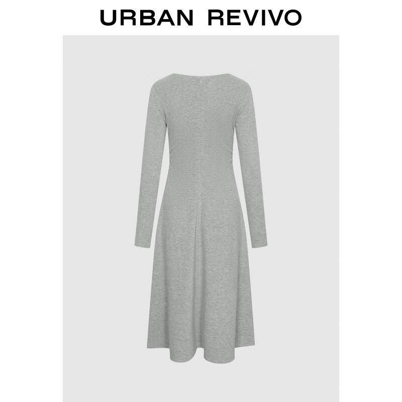 

UR2025 Women s Slim-Fit Long Sleeve Dress L
