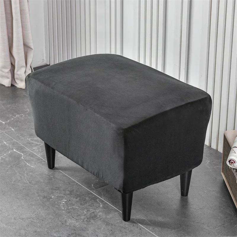 

1Seat Velvet Recliner Sofa Cover Elastic Stretch Reclining Armchair Slipcover Soft Anti-slip Relax Couch Cover 1 Place