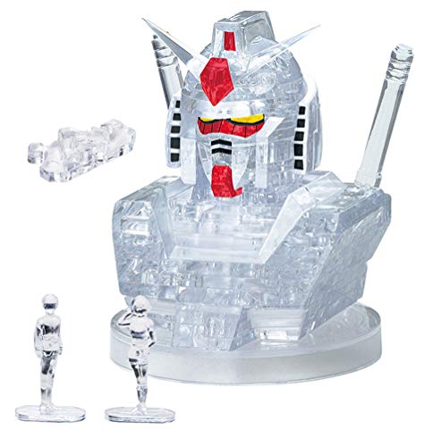 

55 piece Crystal puzzle Gundam clear