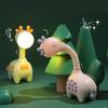 Lamp Night Warm Light Usb Three Options Cartoon Cute Flexible Giraffe Shaped
