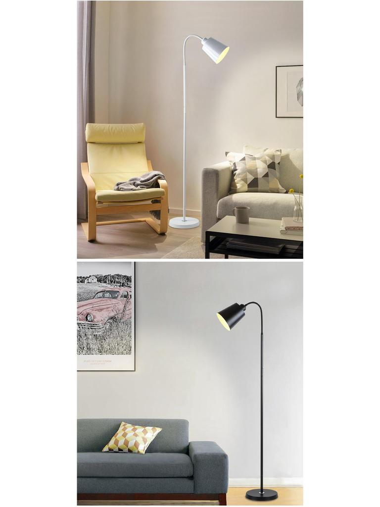 Moderne minimalistische LED-Stehlampe mit Fernbedienung für Wohnzimmer & Schlafzimmer