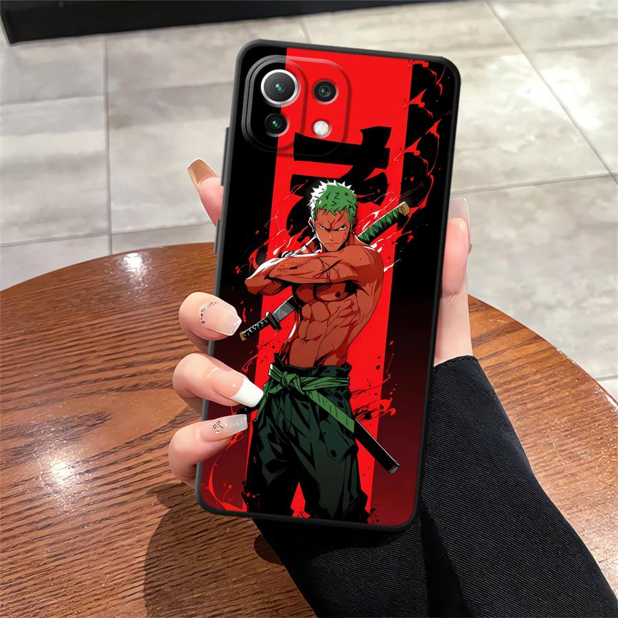 Ones Pieces Luffy Case for Xiaomi Mi CC9Pro 9T 10 11 13 Lite 11T 14 Pro 13 9 10T Phone Cover