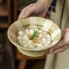 Creative Open Bowl Coarse Pottery Tableware Bowl Household Ceramic Noodle Bowl Salad Bowl Japanese Instant Noodle Bowl B & B