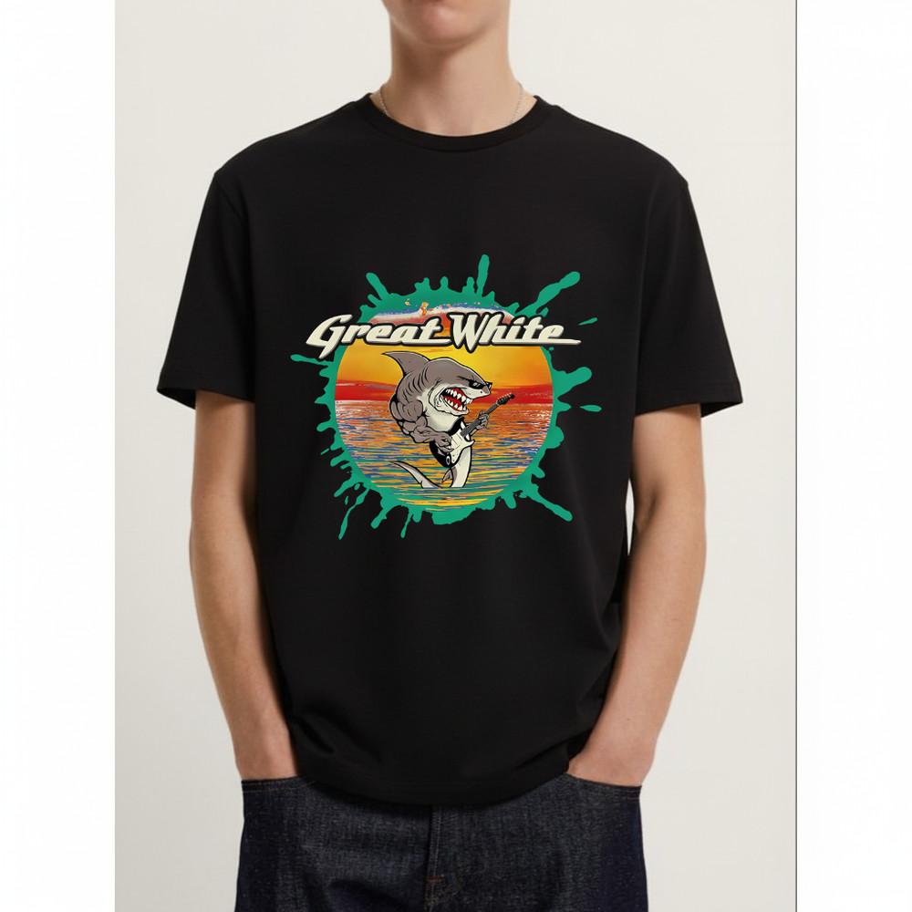 Rare Great White Band Collection T-Shirt Unisex T-Shirt S