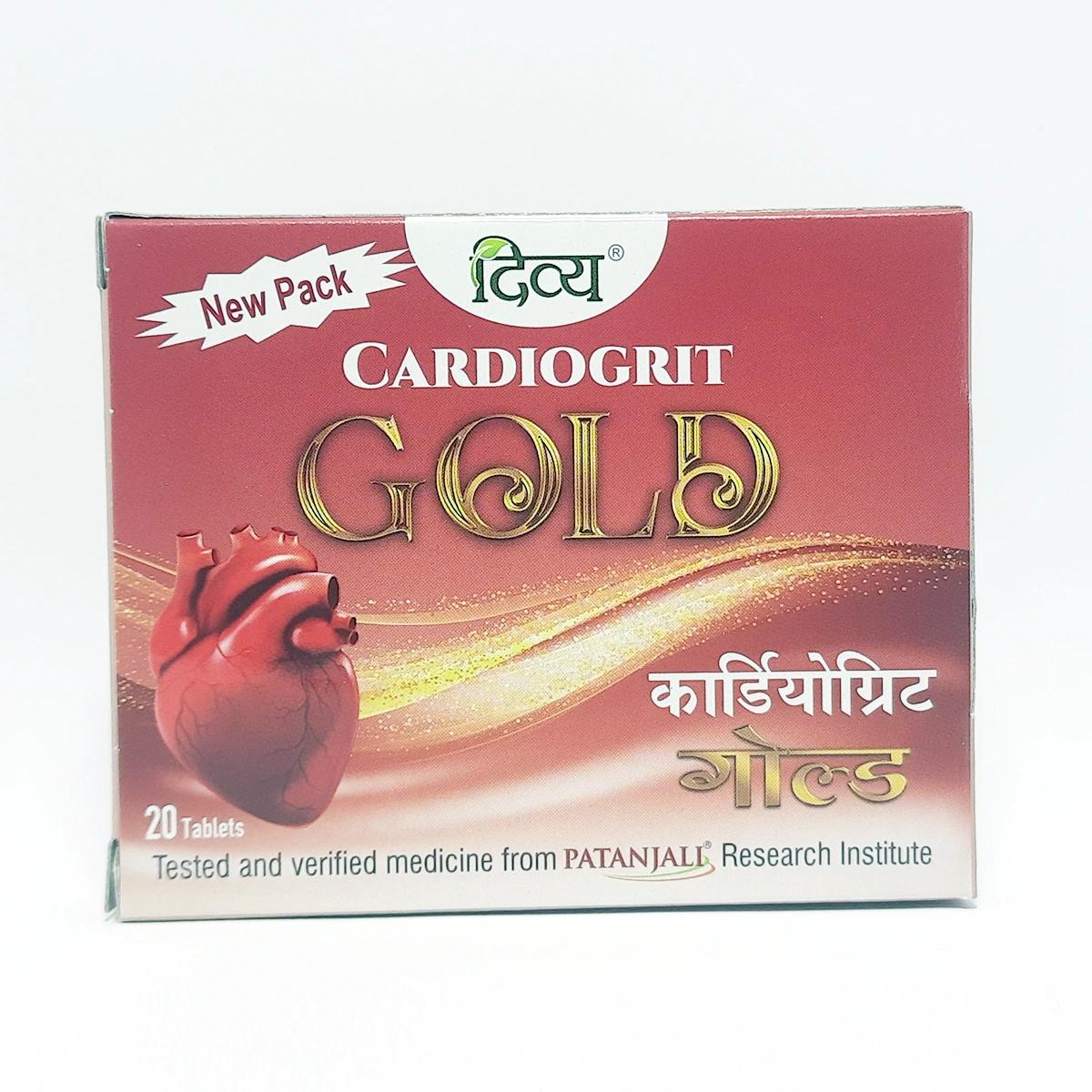 

Patanjali Divya Cardiogrit Gold Tablet 20 N 11gm
