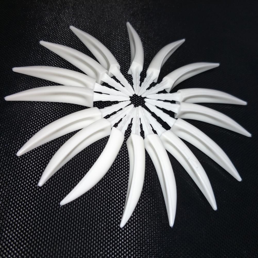 16 Pcs 7cm Pumpkin Teeth Spooky Insert Jack O Lantern Home Party Decoration School Handicraft Activities Halloween Accessories
