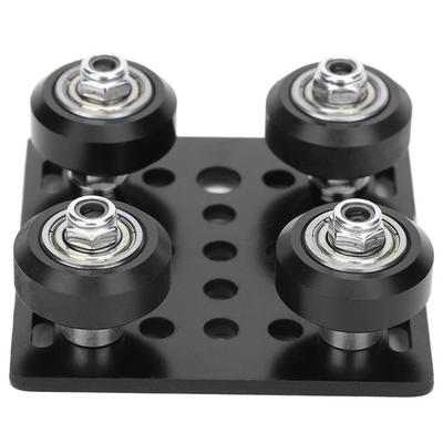 V-Typ Gantry Platte Schwarz für 3D Drucker Zubehör Aluminium Profile Standard 2020