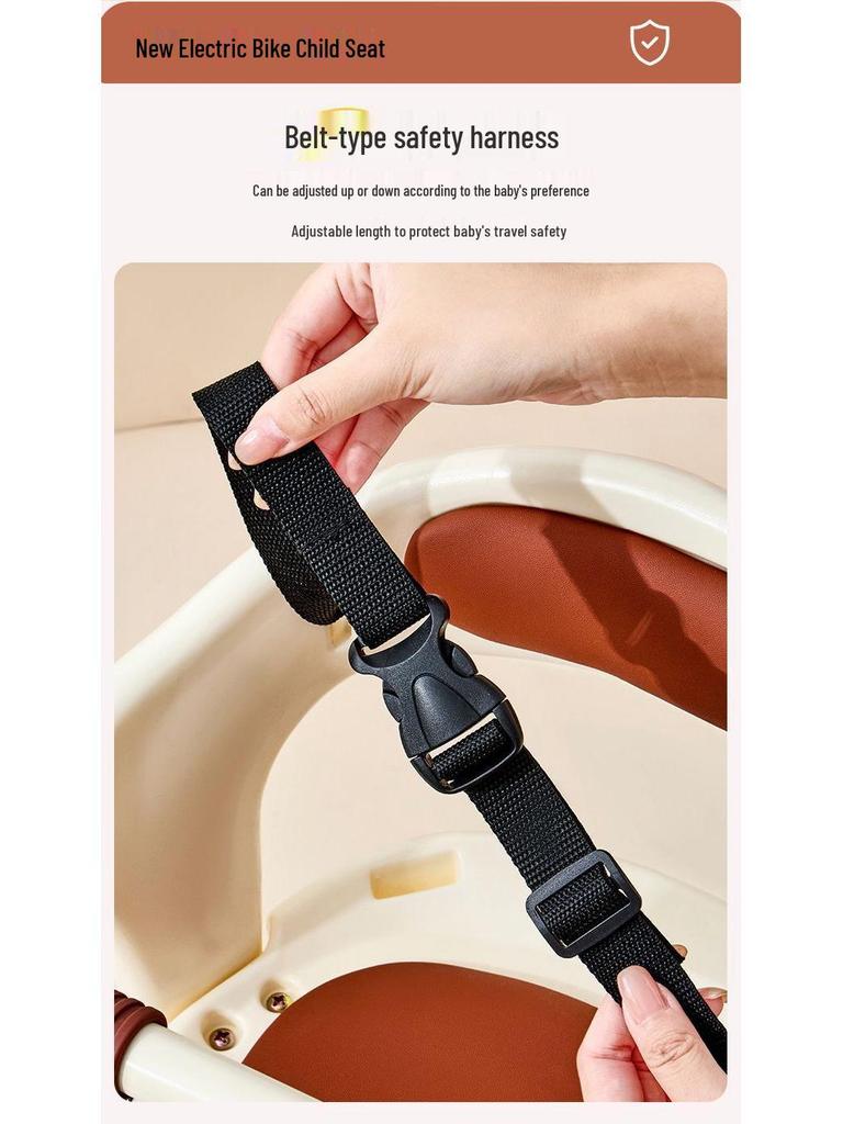 Vorn montierter Elektroroller Kindersitz