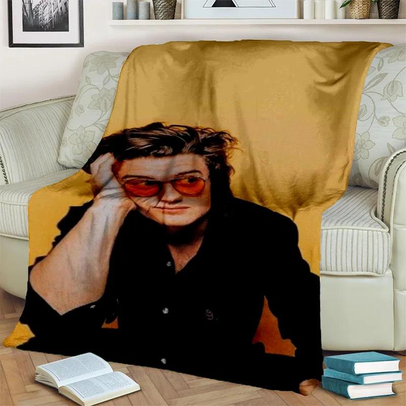 Joe Keery Actor 3D Printing HD Blanket,Soft Throw Blanket for Home Bedroom Bed Sofa Picnic Travel Office Rest Cover Blanket Kids