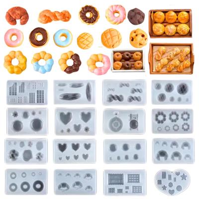 Miniature Bread Silicone 16 Over 100 Types of and Miniature Silicone Molds, Molds, Pieces, Bread, Sweets, More,