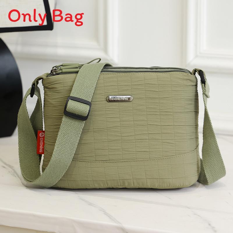 Nylon Large Capacity Casual Shoulder Bag For Women With Multiple Pockets