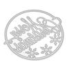 Merry Christmas Metal Cutting Dies Stencils Scrapbooking Embossing DIY Crafts 