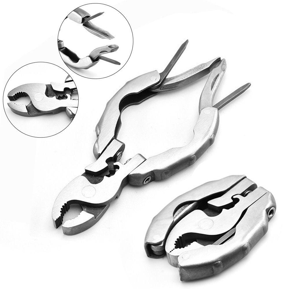 Mini EDC Tool Round Head Pliers Keychain Pliers Wire Cutter Multi-purpose Pocket Pliers  Outdoor