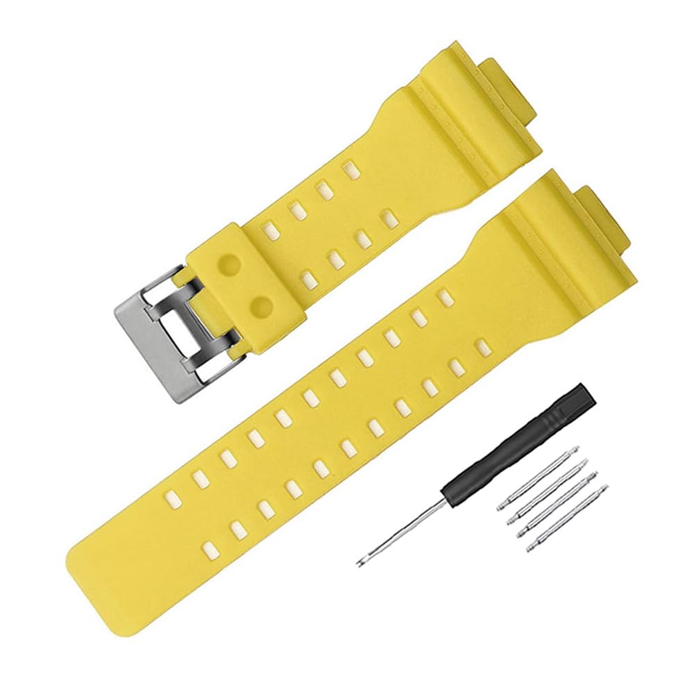 16mm Breite Wasserdichte Uhr Kompatibel mit Original Casio Kompatibel mit und Armband, Bänder, G-8900A, GR-8900A, GW-8900A, GA-110, GA-100, GD-100, GD-110