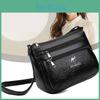 Womens Pattern Kangaroo Single Shoulder Crossbody Bag Black Decoration Bags