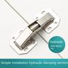Hydraulic Door Hydraulic Hinges No Punching Door Concealed Hinges New Damper Buffer  Cabinet Door