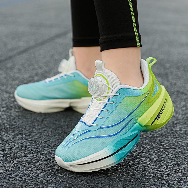 Chitu Student Racing Shoes Spring New Mesh Breathable Children's Sports Shoes Middle and Older Children Soft Sole Wear-resistant Classmates