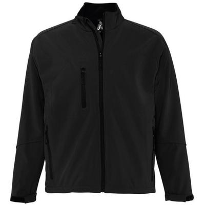 Mens Relax Soft Shell Jacket (Breathable, Windproof And Water Resistant)