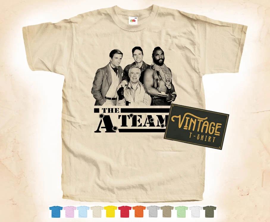 

Black Print The A Team T-SHIRT Tee Vintage Poster 12 Colors S-5XL XL