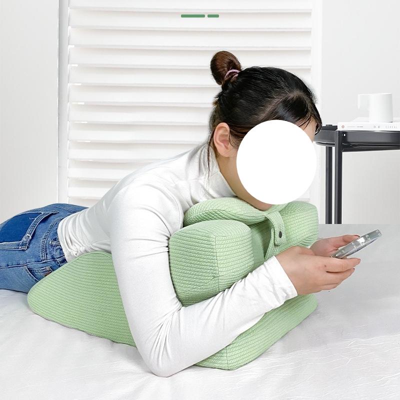Lying Down Pillow, Memory Cotton Neck Pillow, Ideal for Relaxing and Resting While Watching Mobile Phones In Bed