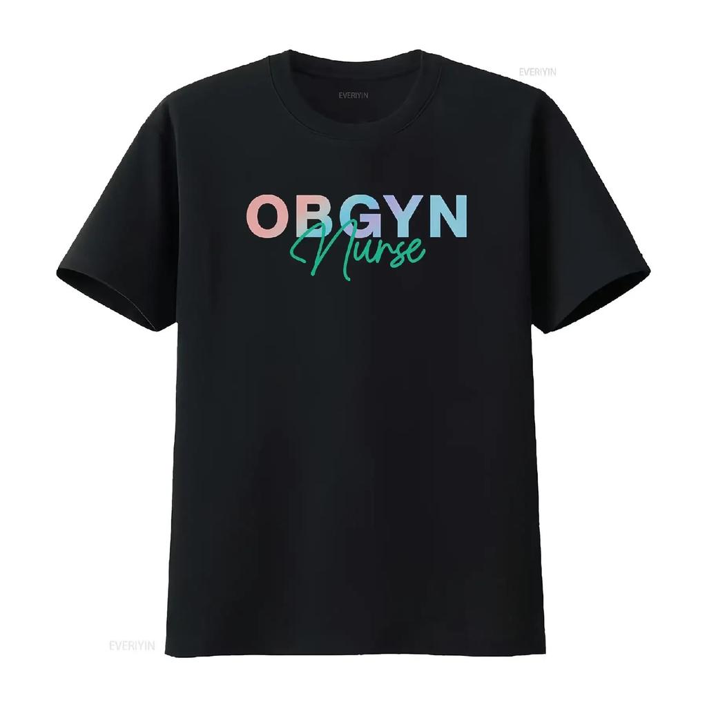 OBGYN Nurse s Ob gyn Grad T Shirt Obstetrician GynecologisT Labor And Delivery vintage Washed streetwear designer clothes
