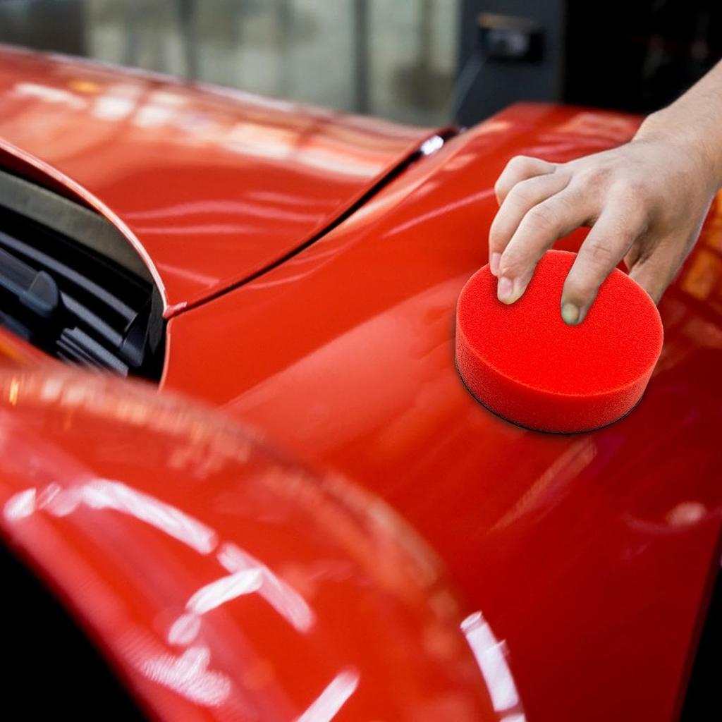 Polish Sponge, Car Wash Sponge, Fine Polishing Pad - For Tire Applicator Dressing Shine
