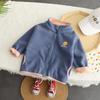 Kinderfleecejas Lente en Herfst Casual Jas voor Jongens en Meisjes