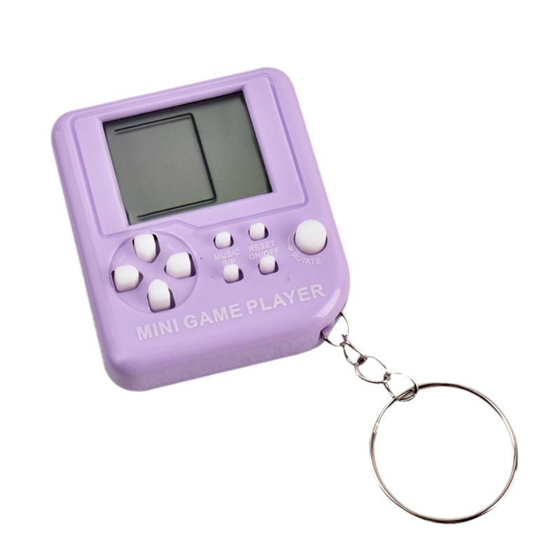 Nøkkelanheng for barn med pedagogisk retro spillkonsoll