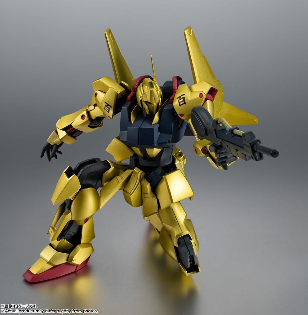 TAMASHII NATIONS ROBOT SPIRITS Mobile Suit Zeta Gundam Hyaku Shiki Ungefähr 130mm PVC ABS Bemalte Bewegliche Figur <SIDE MS> MSN-00100 ver.