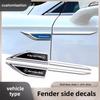 GLC GLB Car Door 3D Sticker Flag Emblem Badge Decals Stickers For Mercedes Benz AMG W206 W204 W205 W212 W213 W221 W222 W223 W25