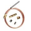 Universal Snap Fit Thermocouple: 24in 600mm Pilot Burner Replacement for Robertshaw 1980-024 1980-036 Thermostat Control - Easy Installation