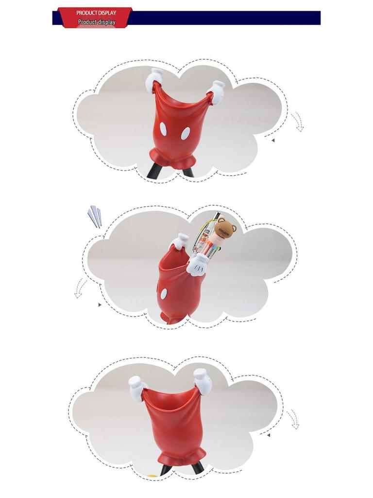 Cartoon Thaddäus Lotus-Thron Handy- & Stifthalter - Kreatives Schreibtischornament