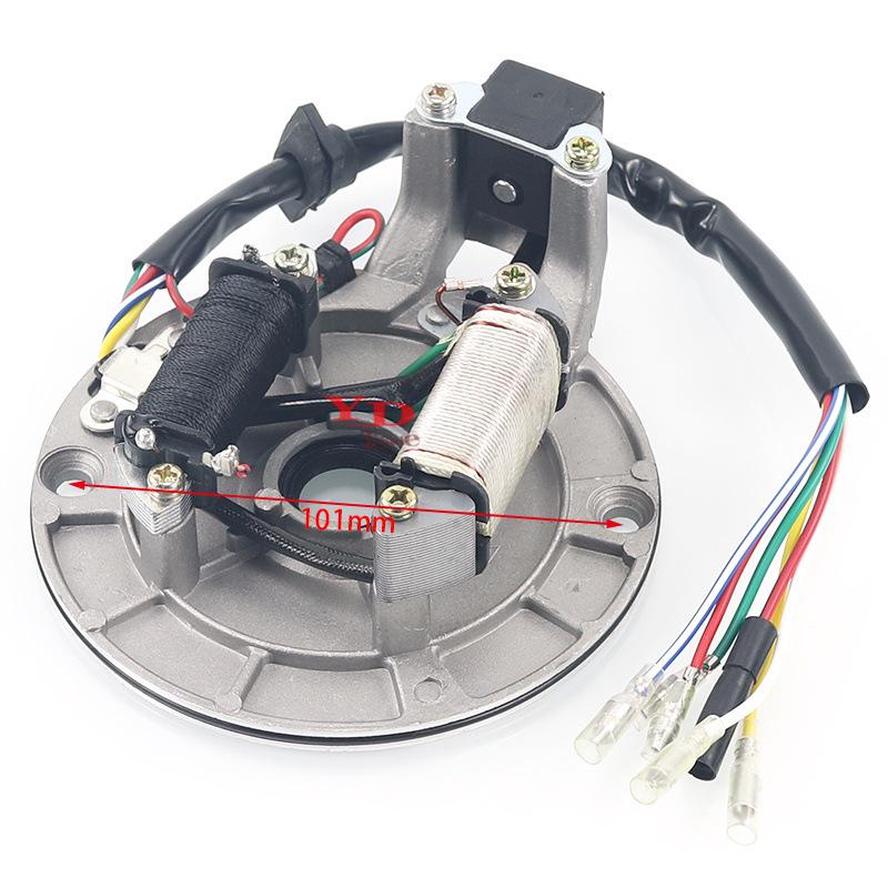 JH70 ATV Motorcycle 48Q Magnetic Motor Coil for 90-110CC Kick Start Engine