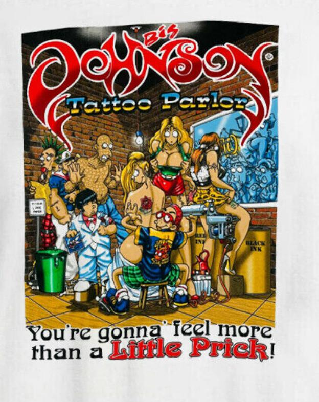 

BIG JOHNSON T shirt Tops Tee/hoT shirt Tops Tee, trend shirt, christmas gift M