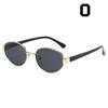 New Metal Frame Myopia Sunglasses Frames Women Men Retro Ovel Frame Outdoor UV400 Near Sight Eyeglasses Frames Sunshade Goggles