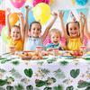 Hawaii Turtle Leaf Pool Party Tablecloth, Summer Birthday Decor