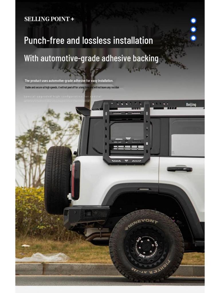 Magic Core City Hunter Edition BJ40E/C: Rear Wing and MC Ducktail for Range Extender