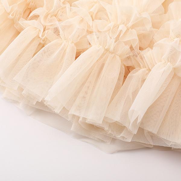 Summer Tutu Skirt Girls' Princess Skirt Mid Length Skirt Cake Puff Skirt