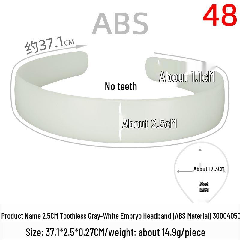 Unisex Invisible Sports Iron Headband - Korean Style Wave Hair Clip.