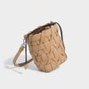New Fashion Woven Bag Stylish Versatile Retro Single Shoulder Handbag 2025 New Bucket Women's Crossbody Bag