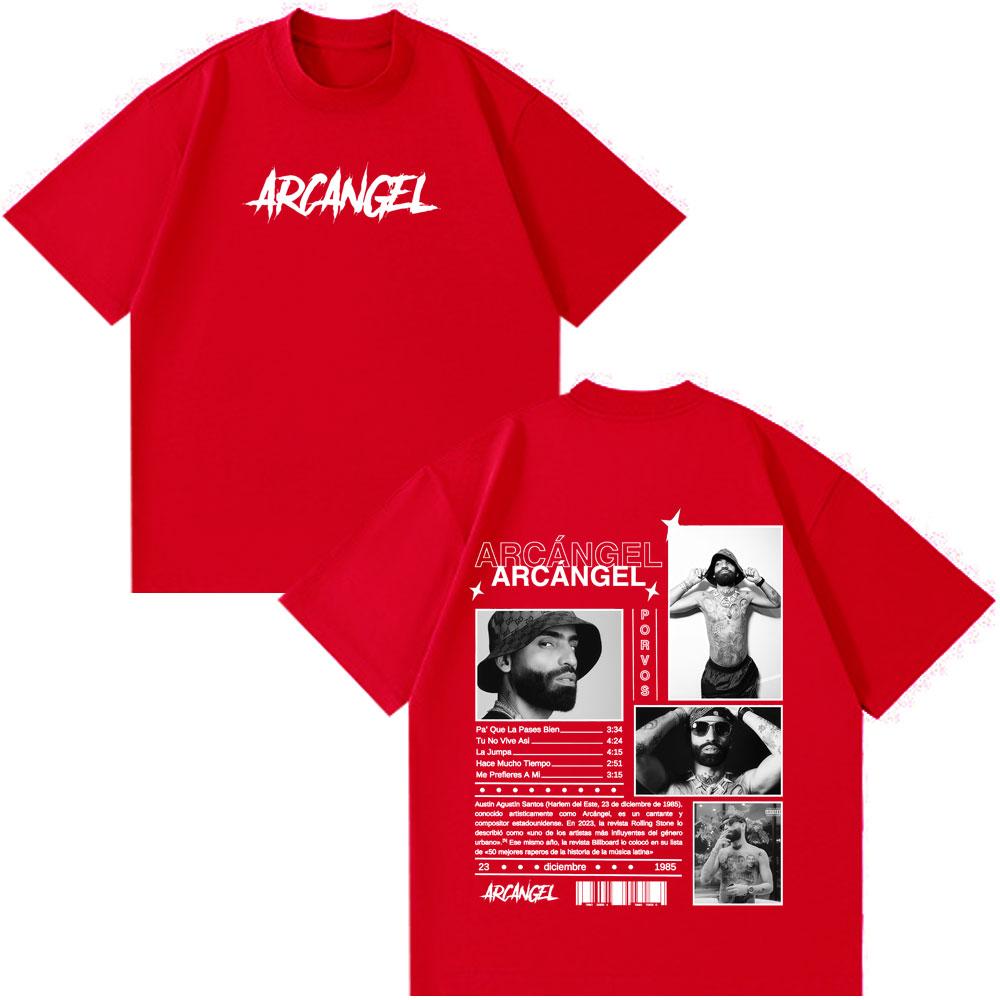 

Rapper Arcangel Album T Shirt Men Women Hip Hop Fashion Oversized Short Sleeve Tshirt Casual Cotton Harajuku Tshirts Fan Gifts S