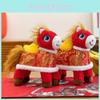 Plush Horse Toy With Traditional Tang Suit For Lunar New Year Decor And Gift