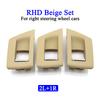 LHD Right Hand Driver Master Door Handle Cover Interior Armrest Handle Panel Trim For BMW 5 Series F10 F11 520 523 525 528 530