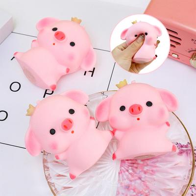 Stress Relief Toy Adorable Pig Shape Squeeze Toy Slow Rebound Decompression Toy Soft for Adults Kids