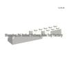 50G Cross-Border MOC Building Blocks, Compatible with 3006 Small Particles, 2x10 High Brick, Piece 92538