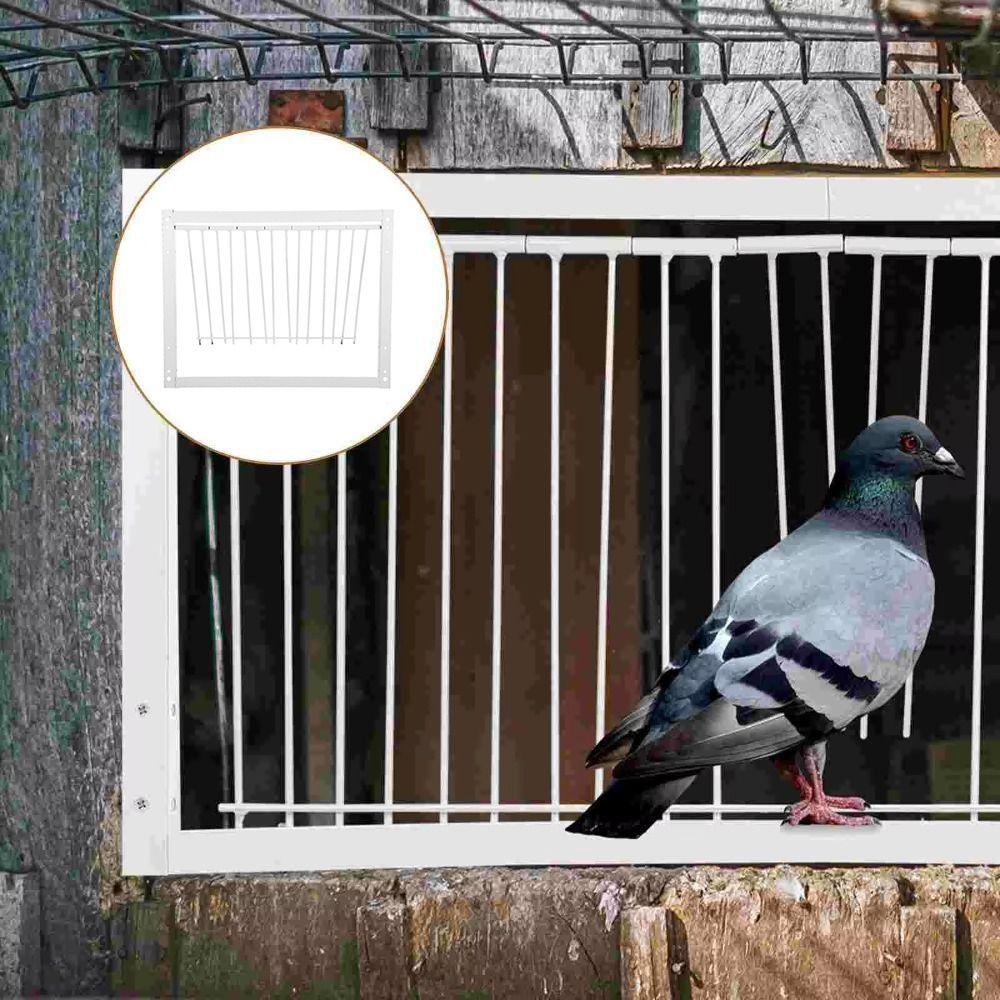 Metal Wire Bars Frame Pigeon Cage Door 30/40cm Bird Cage Entrance Pigeon Trap Door  Loft Gate
